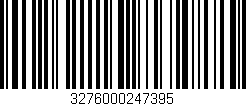 Código de barras (EAN, GTIN, SKU, ISBN): '3276000247395'