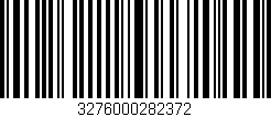 Código de barras (EAN, GTIN, SKU, ISBN): '3276000282372'