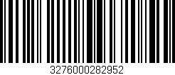 Código de barras (EAN, GTIN, SKU, ISBN): '3276000282952'