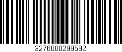 Código de barras (EAN, GTIN, SKU, ISBN): '3276000299592'