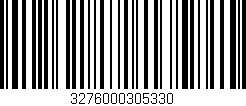 Código de barras (EAN, GTIN, SKU, ISBN): '3276000305330'