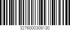 Código de barras (EAN, GTIN, SKU, ISBN): '3276000309130'