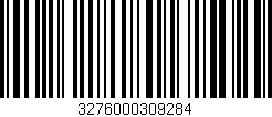 Código de barras (EAN, GTIN, SKU, ISBN): '3276000309284'