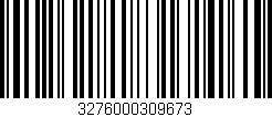 Código de barras (EAN, GTIN, SKU, ISBN): '3276000309673'