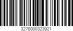 Código de barras (EAN, GTIN, SKU, ISBN): '3276000323921'