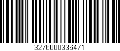 Código de barras (EAN, GTIN, SKU, ISBN): '3276000336471'