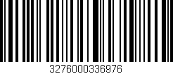 Código de barras (EAN, GTIN, SKU, ISBN): '3276000336976'