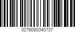Código de barras (EAN, GTIN, SKU, ISBN): '3276000340737'