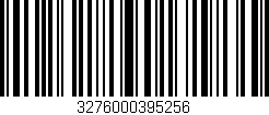 Código de barras (EAN, GTIN, SKU, ISBN): '3276000395256'