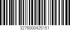Código de barras (EAN, GTIN, SKU, ISBN): '3276000425151'