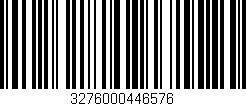 Código de barras (EAN, GTIN, SKU, ISBN): '3276000446576'