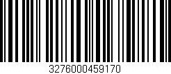 Código de barras (EAN, GTIN, SKU, ISBN): '3276000459170'