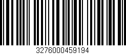 Código de barras (EAN, GTIN, SKU, ISBN): '3276000459194'