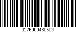 Código de barras (EAN, GTIN, SKU, ISBN): '3276000460503'