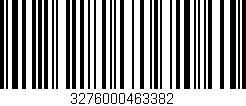 Código de barras (EAN, GTIN, SKU, ISBN): '3276000463382'
