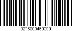 Código de barras (EAN, GTIN, SKU, ISBN): '3276000463399'