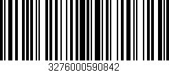Código de barras (EAN, GTIN, SKU, ISBN): '3276000590842'