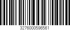 Código de barras (EAN, GTIN, SKU, ISBN): '3276000596561'