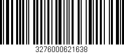 Código de barras (EAN, GTIN, SKU, ISBN): '3276000621638'