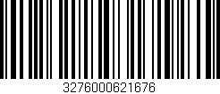 Código de barras (EAN, GTIN, SKU, ISBN): '3276000621676'