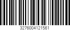 Código de barras (EAN, GTIN, SKU, ISBN): '3276004121561'