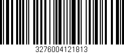 Código de barras (EAN, GTIN, SKU, ISBN): '3276004121813'