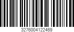 Código de barras (EAN, GTIN, SKU, ISBN): '3276004122469'