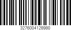 Código de barras (EAN, GTIN, SKU, ISBN): '3276004128980'