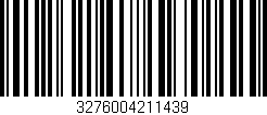 Código de barras (EAN, GTIN, SKU, ISBN): '3276004211439'