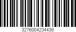 Código de barras (EAN, GTIN, SKU, ISBN): '3276004234438'