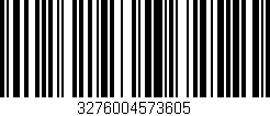 Código de barras (EAN, GTIN, SKU, ISBN): '3276004573605'