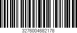 Código de barras (EAN, GTIN, SKU, ISBN): '3276004682178'