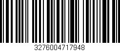 Código de barras (EAN, GTIN, SKU, ISBN): '3276004717948'