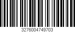 Código de barras (EAN, GTIN, SKU, ISBN): '3276004749703'