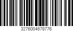 Código de barras (EAN, GTIN, SKU, ISBN): '3276004879776'