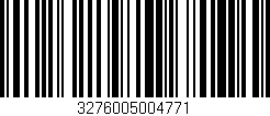 Código de barras (EAN, GTIN, SKU, ISBN): '3276005004771'