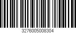 Código de barras (EAN, GTIN, SKU, ISBN): '3276005008304'