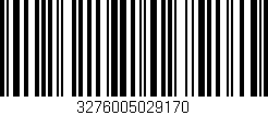 Código de barras (EAN, GTIN, SKU, ISBN): '3276005029170'