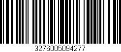 Código de barras (EAN, GTIN, SKU, ISBN): '3276005094277'