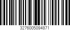 Código de barras (EAN, GTIN, SKU, ISBN): '3276005094871'