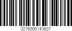 Código de barras (EAN, GTIN, SKU, ISBN): '3276005143937'