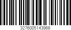 Código de barras (EAN, GTIN, SKU, ISBN): '3276005143968'