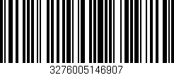 Código de barras (EAN, GTIN, SKU, ISBN): '3276005146907'