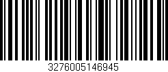 Código de barras (EAN, GTIN, SKU, ISBN): '3276005146945'