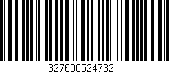 Código de barras (EAN, GTIN, SKU, ISBN): '3276005247321'