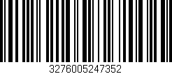 Código de barras (EAN, GTIN, SKU, ISBN): '3276005247352'