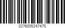 Código de barras (EAN, GTIN, SKU, ISBN): '3276005247475'