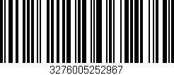 Código de barras (EAN, GTIN, SKU, ISBN): '3276005252967'