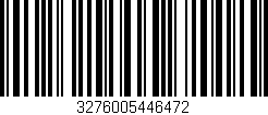 Código de barras (EAN, GTIN, SKU, ISBN): '3276005446472'