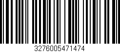 Código de barras (EAN, GTIN, SKU, ISBN): '3276005471474'